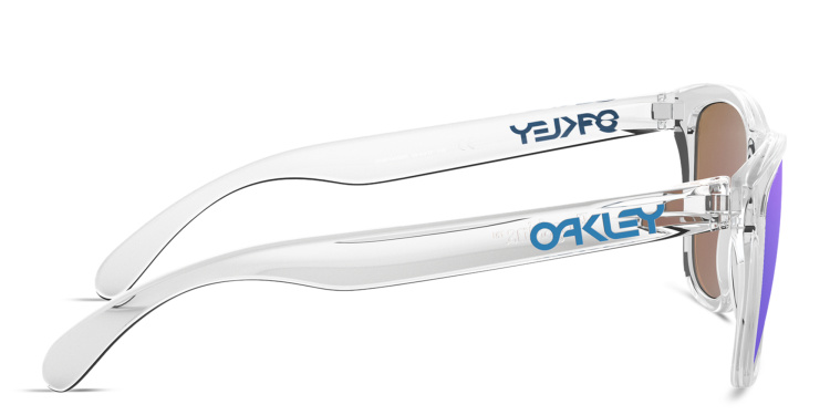 Shop Oakley Frogskin Square Sunglasses in Clear online.