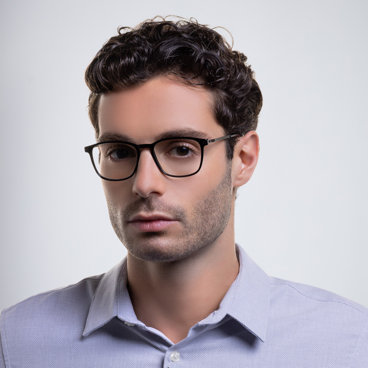 Shop MYKITA Tuktu Square Eyeglasses in Black online.