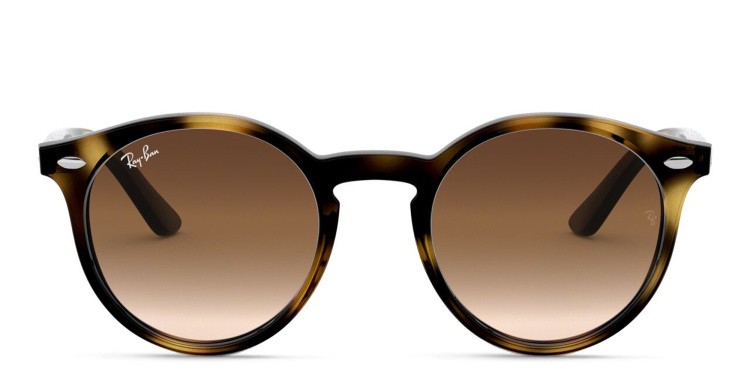 Shop Ray-Ban Junior Kids Glossy Panthos Sunglasses in Havana online.
