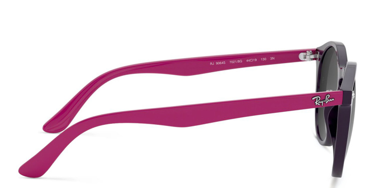 Shop Ray-Ban Junior Kids Panthos Sunglasses in Purple online.