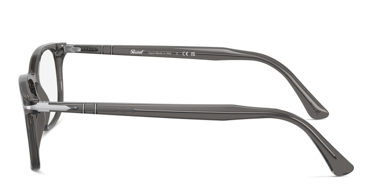 تسوق نظارات طبية مستطيلة واسعة بيرسول بلون رمادي أونلاين.