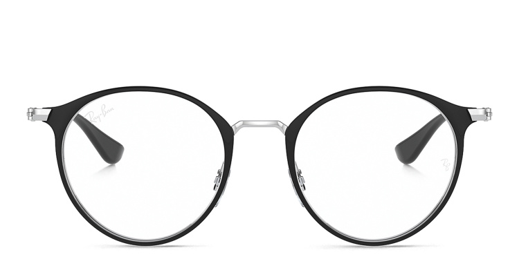 تسوق نظارة طبية معدنية بإطار بانتوس للصغار راي بان جونيور بلون أسود أونلاين.