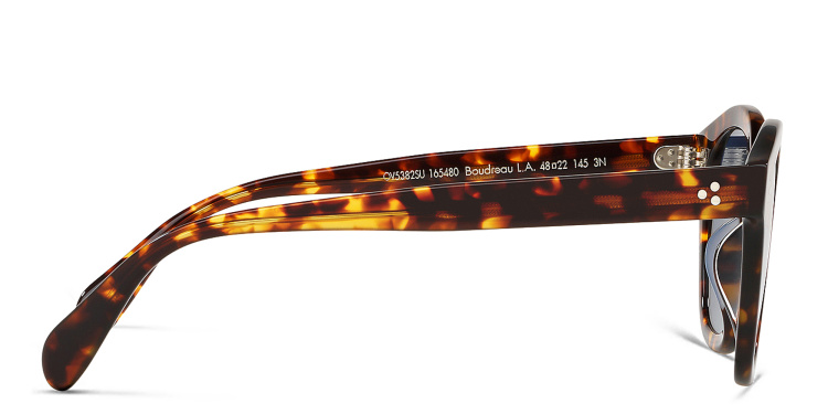 Shop OLIVER PEOPLES Unisex Round Sunglasses in Havana online.