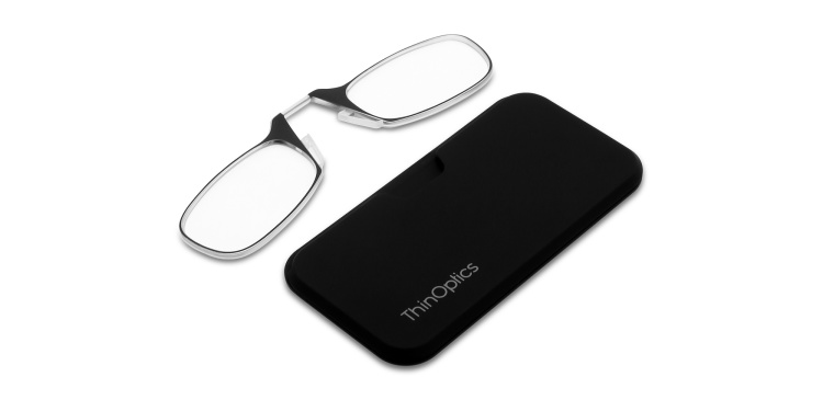Shop ThinOptics Ready Readers with Universal Pod Case in Black online.