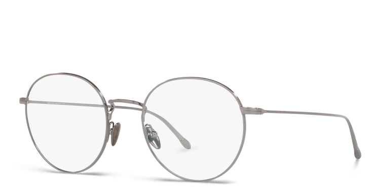 تسوق نظارة طبية دائرية جورجو أرماني بلون رصاصي أونلاين.