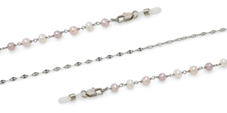 تسوق سلسلة نظارات باللؤلؤ يو أوبتيك بلون وردي أونلاين.