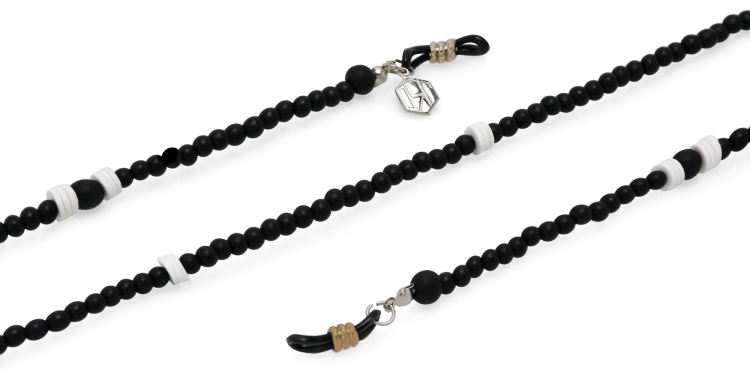 تسوق سلسلة نظارات بحجر الأونيكس ذا ريتشي ديستريكت بلون أسود أونلاين.