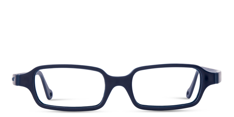 Shop Mira Flex Kids Rectangle Eyeglasses in Blue online.