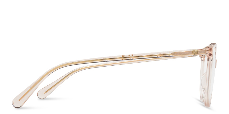 Shop GUCCI Cat-Eye Eyeglasses in Nude online.