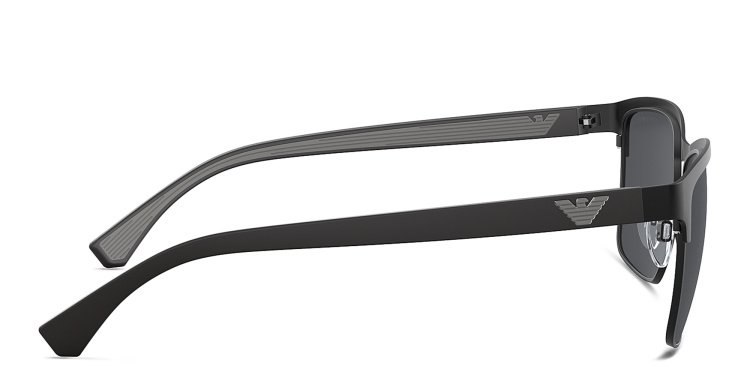 تسوق نظارات شمسية طراز بيلو امبوريو أرماني بلون أسود أونلاين.