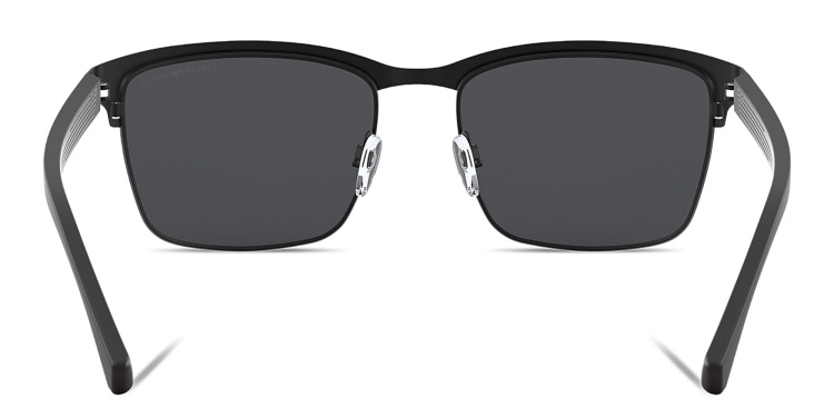 تسوق نظارات شمسية طراز بيلو امبوريو أرماني بلون أسود أونلاين.