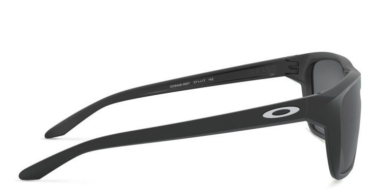 Shop Oakley Sylas Rectangle Sunglasses in Black online.