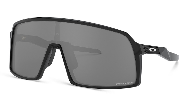 Shop Oakley Sutro Mask Sunglasses in Black online.