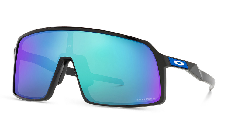Shop Oakley Sutro Mask Sunglasses in Black online.