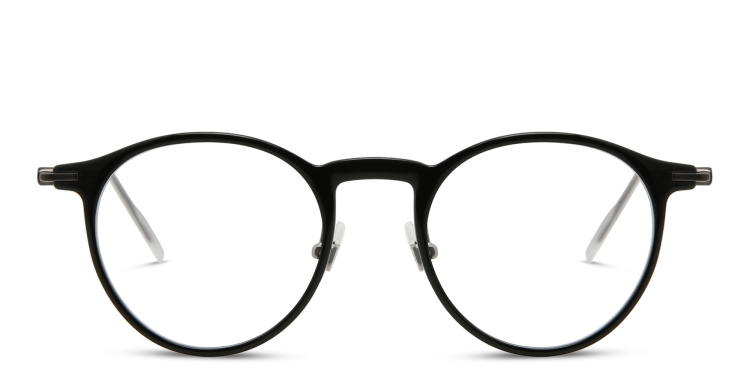 تسوق نظارة طبية بإطار بيضاوي مونت بلانك بلون فضي أونلاين.
