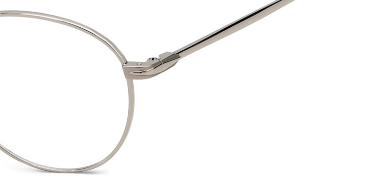 Shop DAVID BECKHAM Panthos Eyeglasses in Silver online.