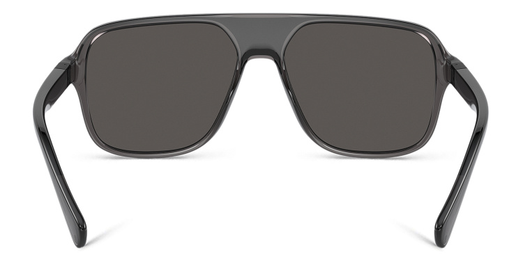 تسوق نظارة شمسية مربعة دولتشي آند غابانا بلون أسود أونلاين.