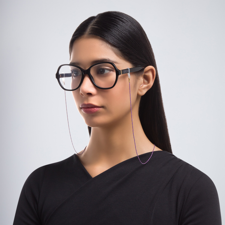 تسوق سلسلة نظارات معدنية يو أوبتيك بلون أرجواني أونلاين.