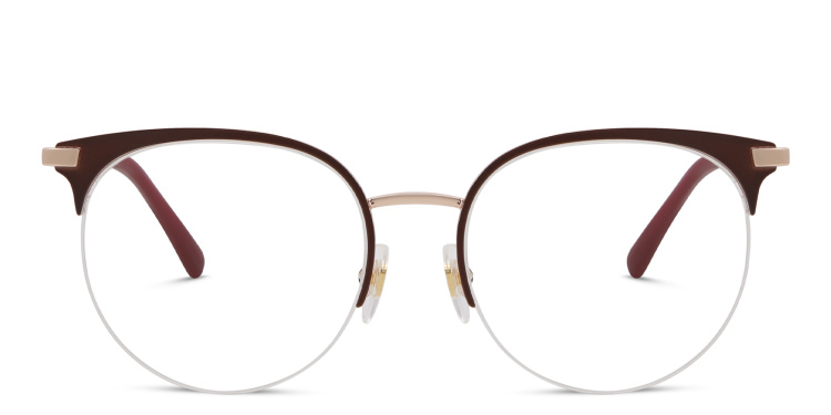 تسوق نظارة طبية كات آي نصف إطار EYE'M بلون أحمر أونلاين.