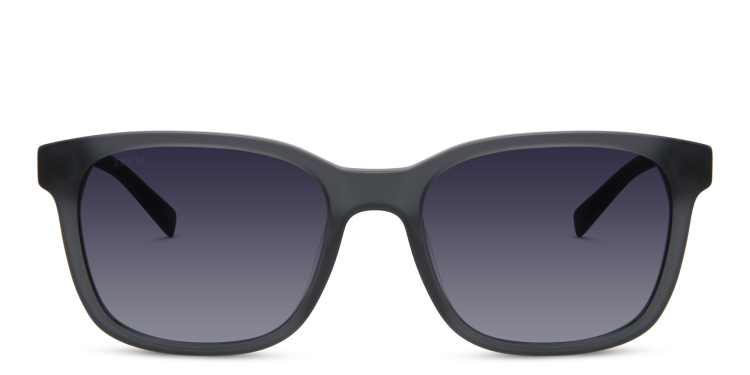 تسوق نظارة شمسية بإطار مربع EYE'M بلون رمادي أونلاين.