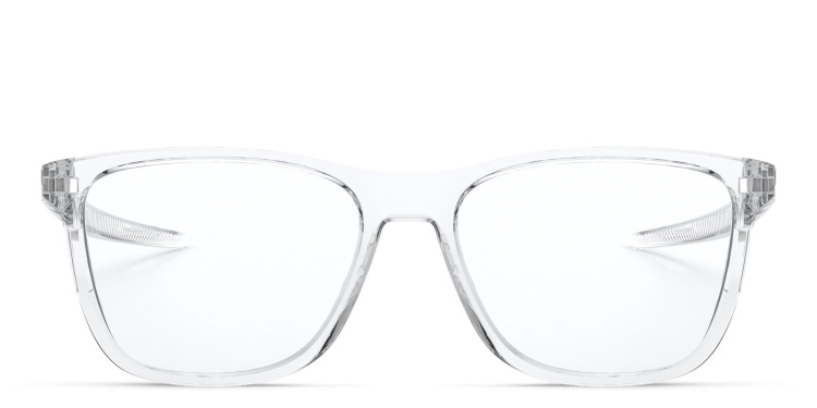 Shop Oakley Centerboard Wide Square Eyeglasses in Clear online.