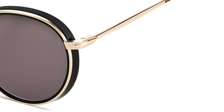 Shop DAVID BECKHAM Panthos Sunglasses in Gold online.