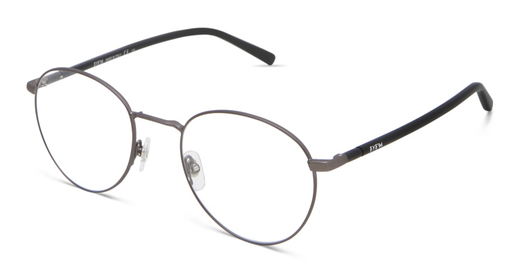 Shop EYE'M Round Eyeglasses in Gunmetal online.
