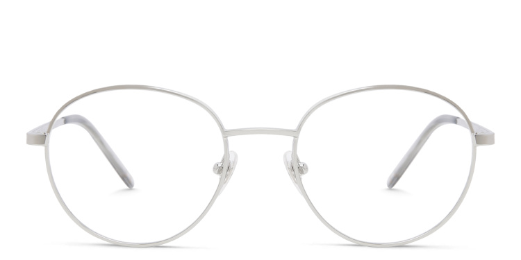 تسوق نظارة طبية دائرية للأطفال EYE'M بلون فضي أونلاين.