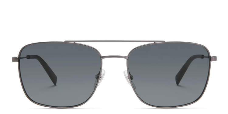 تسوق نظارة شمسية مربعة للجنسين EYE'M بلون رصاصي أونلاين.