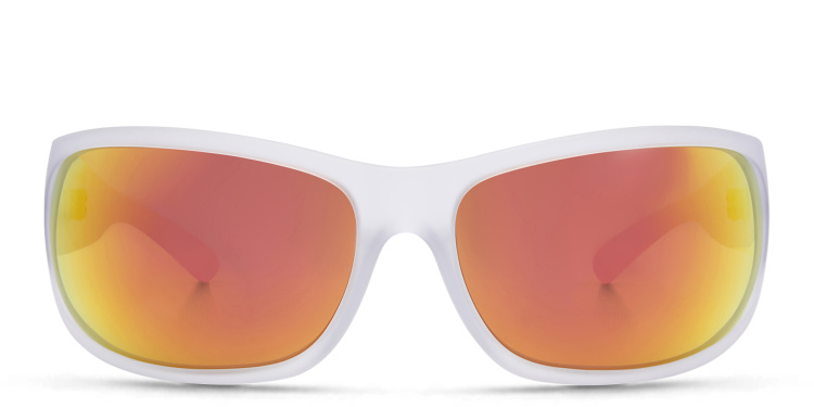 تسوق نظارة شمسية مستطيلة كبيرة EYE'M بلون شفاف أونلاين.