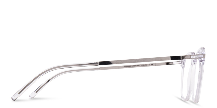 تسوق نظارات طبية مربعة للجنسين ميكيتا بلون فضي أونلاين.