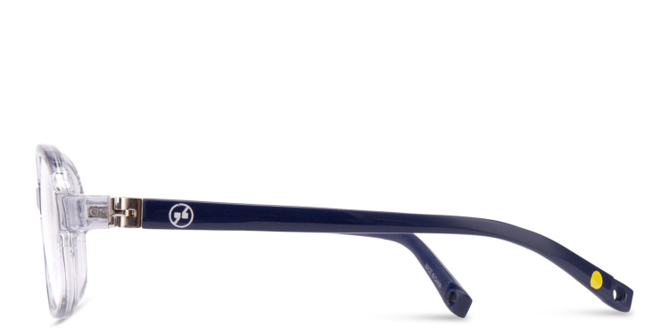 تسوق نظارات طبية مستطيلة للأطفال EYE'M بلون شفاف أونلاين.