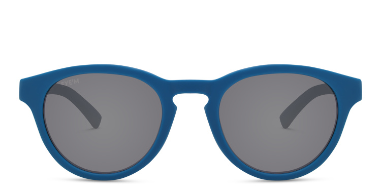 تسوق نظارة شمسية بإطار دائري للأطفال EYE'M بلون أزرق أونلاين.
