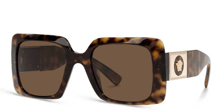 تسوق نظارات شمسية ميدوسا بإطار مستطيل فيرزاتشي بلون مموه أونلاين.