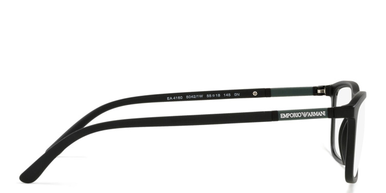 تسوق نظارة طبية مستطيلة امبوريو أرماني بلون أسود أونلاين.