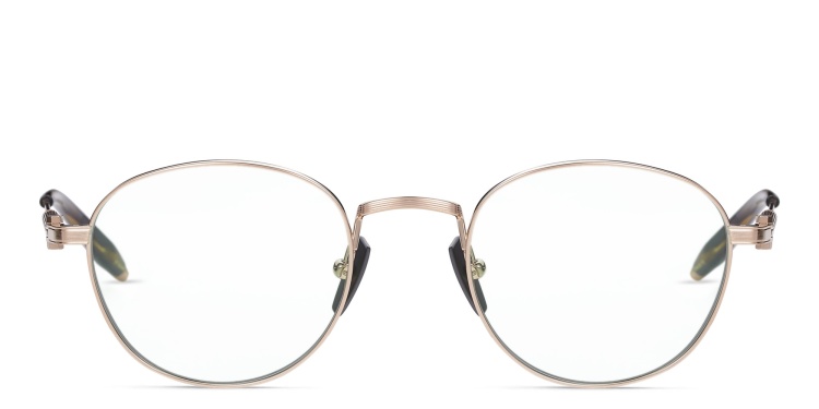 تسوق نظارة طبية "بايونير" بإطار دائري للجنسين آكوني بلون ذهبي أونلاين.