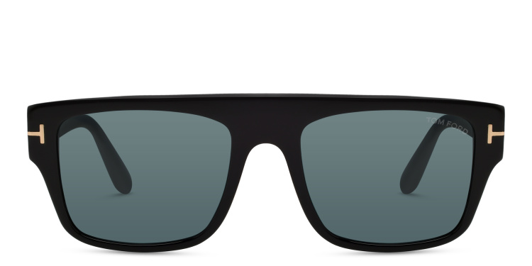 تسوق نظارة شمسية بإطار مستطيل حصرية لمغربي توم فورد بلون أسود أونلاين.