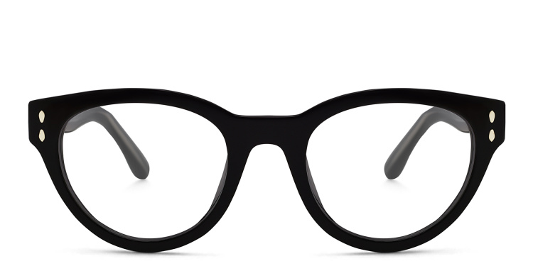 Shop ISABEL MARANT Cat Eye Eyeglasses in Black online.