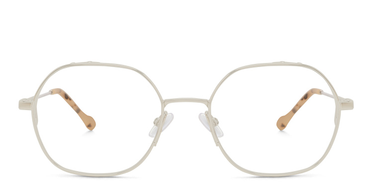 Shop ISABEL MARANT Irregular Eyeglasses in Silver online.