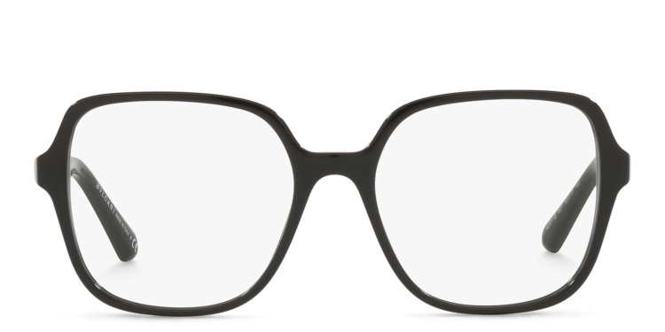 تسوق نظارات طبية سيربنتي بإطار مربّع كبير بولغري بلون أسود أونلاين.