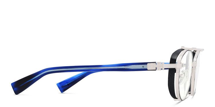 تسوق نظارة طبية "بريجاد" بإطار دائري للجنسين بالمان بلون رمادي أونلاين.