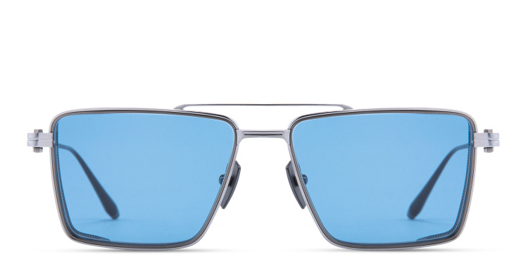 Shop AKONI Sprint-A Unisex Square Sunglasses in Black online.