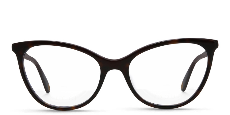 Shop GUCCI Cat Eye Eyeglasses in Havana online.