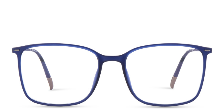 تسوق نظارات طبية مربّعة سيلويت بلون أزرق أونلاين.