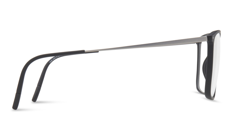تسوق نظارات طبية مربّعة سيلويت بلون أسود أونلاين.