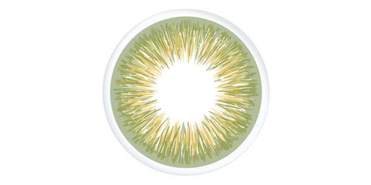 Shop ACUVUE 1-Day Define Fresh Color Contact Lenses - Green in Green online.