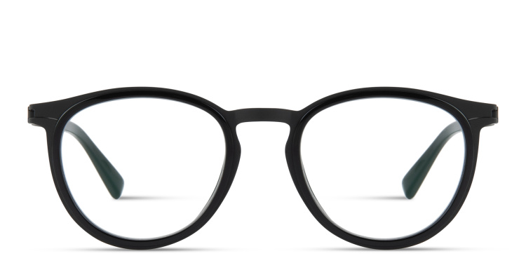 Shop MYKITA Siwa Round Eyeglasses in Black online.