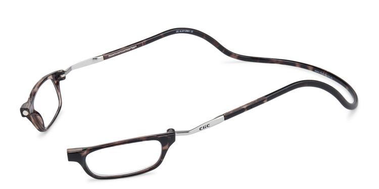 Shop CLIC Expandable Ready Readers in Brown online.