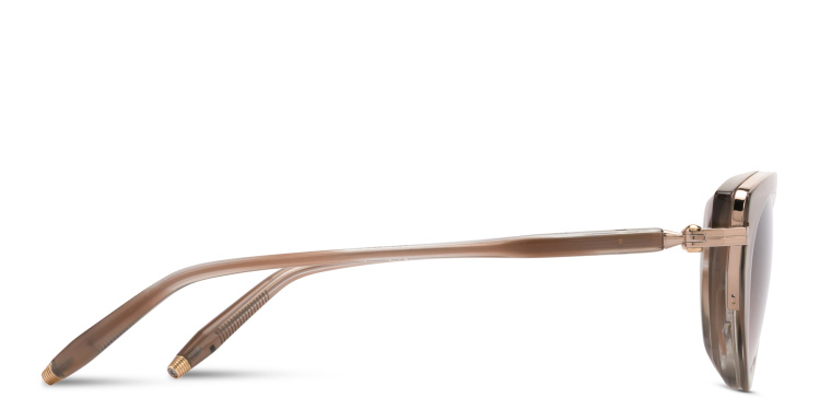 Shop AKONI Athena Cat Eye Sunglasses in Pink online.