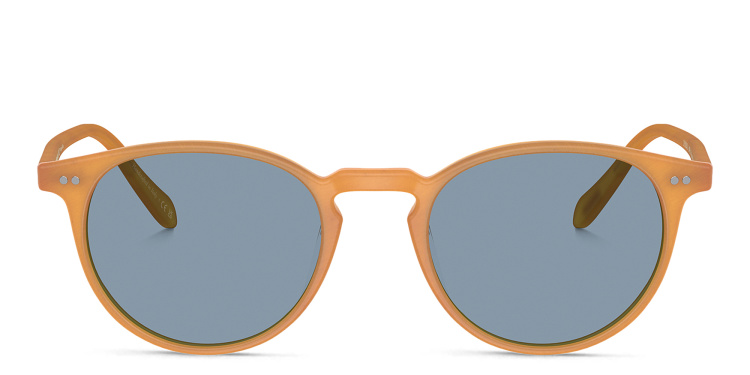 Shop OLIVER PEOPLES Unisex Panthos Sunglasses in Orange online.